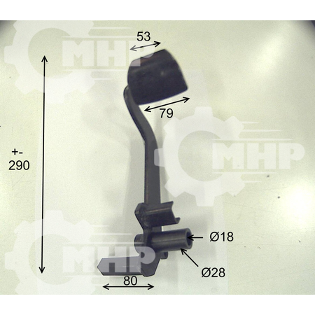 INCHING PEDAL ASSEMBLY EZ PEDAL 42-7FGF25 LSF-0011047