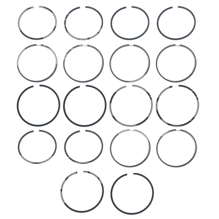 PISTON RINGS TOYOTA 2H STD : FOR PISTON: 3 GROOVES HEIGHT: 102.2mm d:29.0mm LSF-0013703