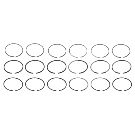 PISTON RINGS TOYOTA 2H 0.5mm OVERSIZE: FOR PISTON: 3 GROOVES HEIGHT: 102.2mm d:29.0mm LSF-0013704