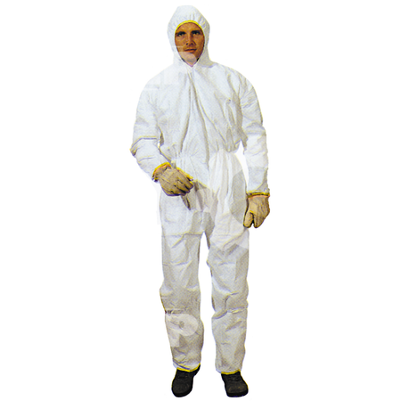 DISPOSABLE OVERALLS XL LSF-0009472