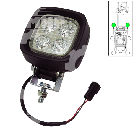 FRONT WORKING LIGHT ASSEMBLY HELI CPCD35,CPCD30,CPCD25,CPCD20 LSF-0013722