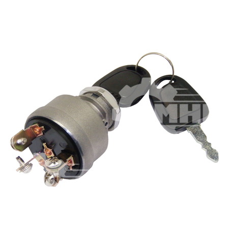 KEY SWITCH ASSEMBLY IGNITION SWITCH WITH KEY; DOOSAN LOGO LSF-0011435