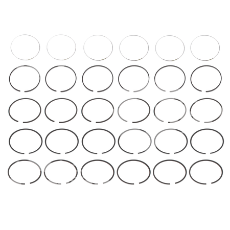 PISTON RINGS TOYOTA 2H 1.0mm OVERSIZE: FOR PISTON: 4 GROOVES LSF-0013707
